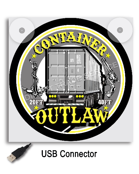 Lightbox Deluxe Container Yellow USB plug 5 volt