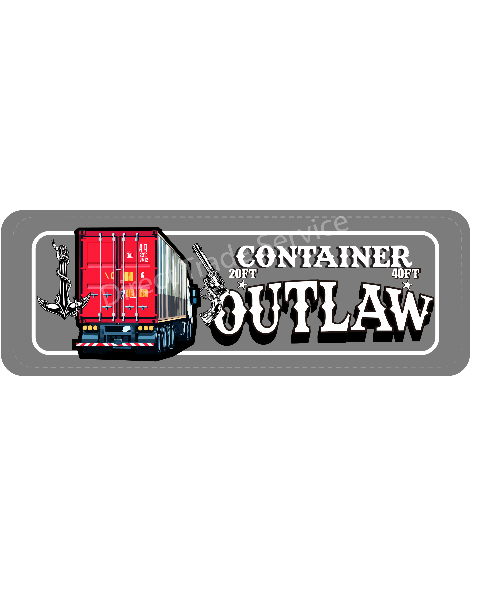 Dashboardmat Container Outlaw red
