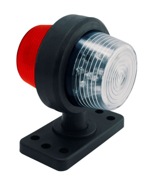 Gylle position light set short Clear White/Red