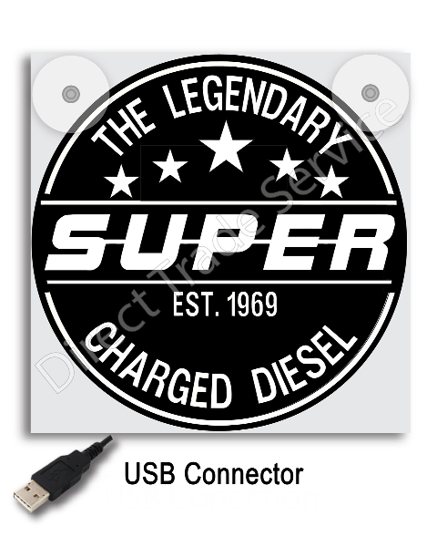 Lightbox Deluxe Super Black-White USB 5 Volt