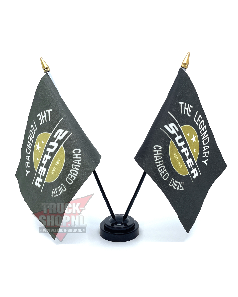 Table flag set Legendary Diesel