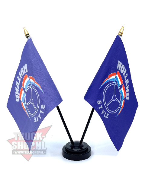 Table flag set Holland Style