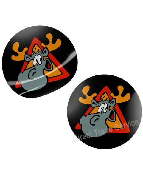 Door step sticker set Moose