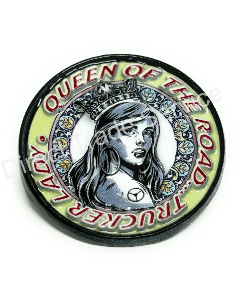 Pin Lady Trucker