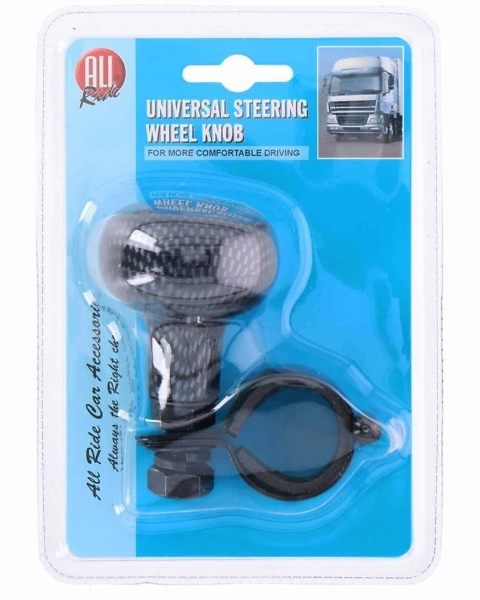 Wheel handle knob Carbon look