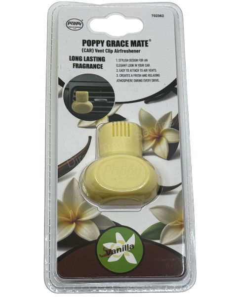 Poppy Grace Mate EVA Airfreshener Vanilla