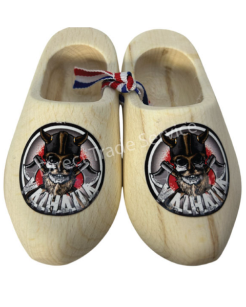 Mini Wooden Clogs Valhalla Grey