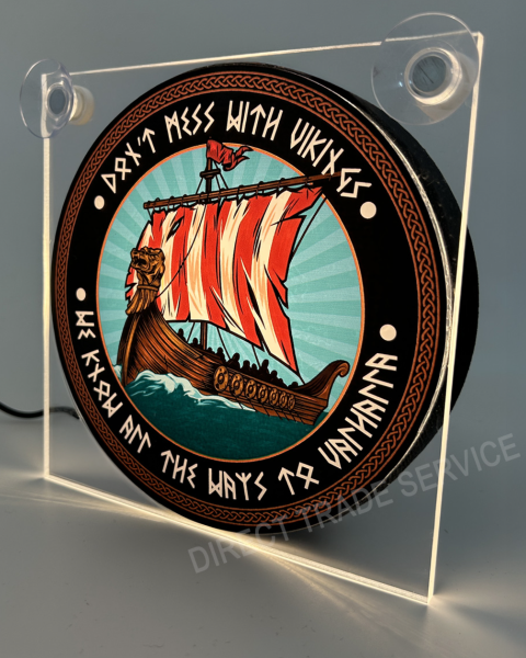 Lightbox deluxe Viking Ship with USB