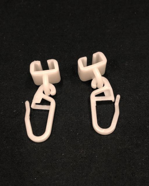 Runners with hooks for truck curtains (scania S/Renault)