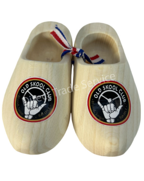 Mini Wooden Clogs Oldskool Club