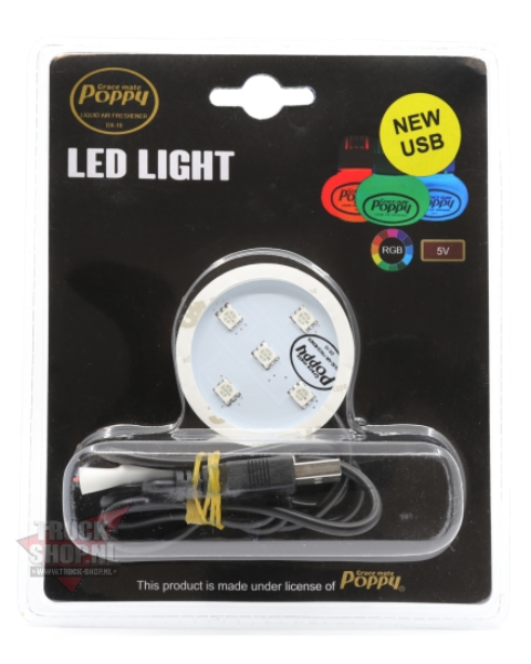 Poppy Grace Mate LED light RGB USB 5 VOLT