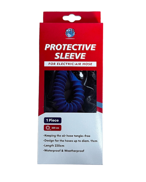 Air hose protective sleeve Blue