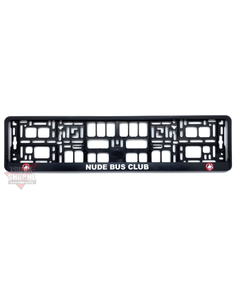 License Plate Holder Nude Bus Club