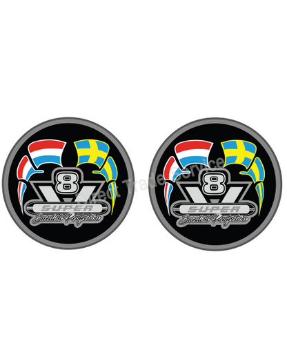 Door step sticker set v8 Swedish perfection