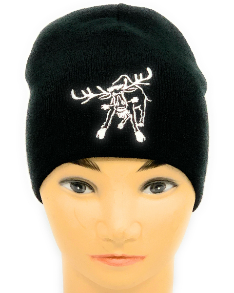 Beanie Hat Angry Moose