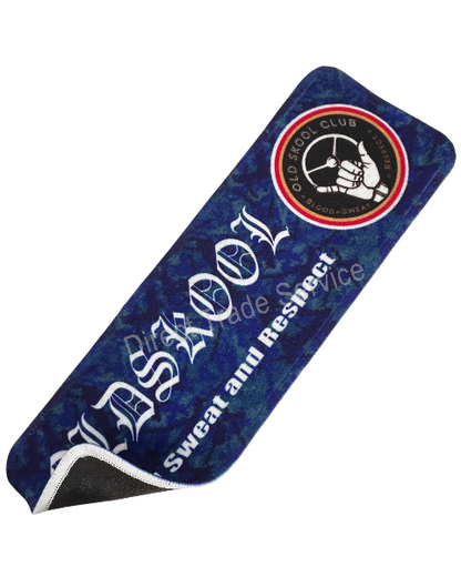 Dashboardmat Old skool club pluche Blue