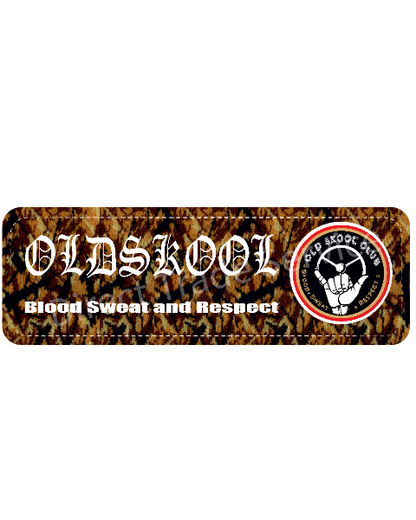 Dashboardmat Old skool club pluche Yellow