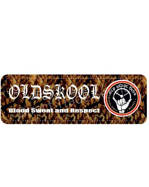 Dashboardmat Old skool club pluche Yellow