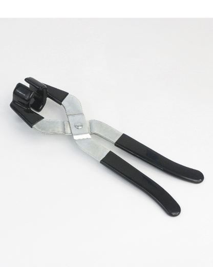 Wheel nut cap remover pliers