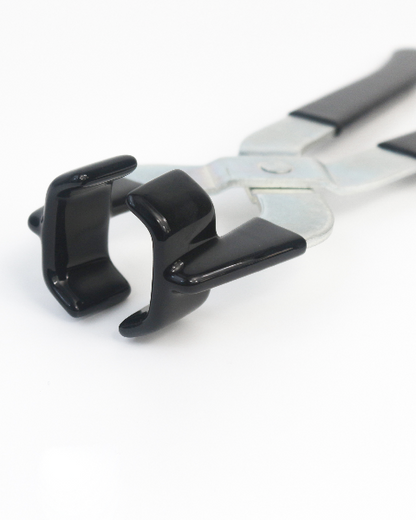 Wheel nut cap remover pliers