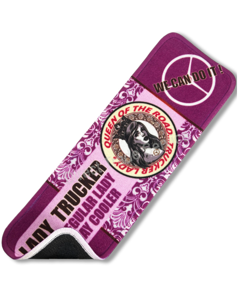 Dashboardmat Queen of the road Purple
