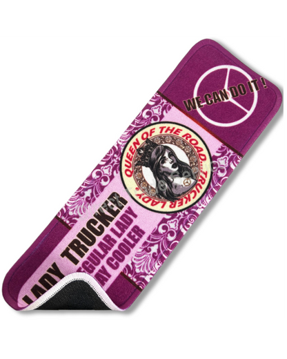 Dashboardmat Queen of the road Purple