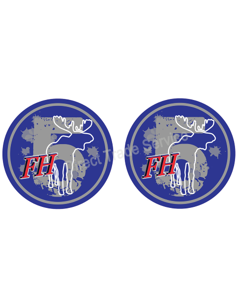 Door step sticker set FH5