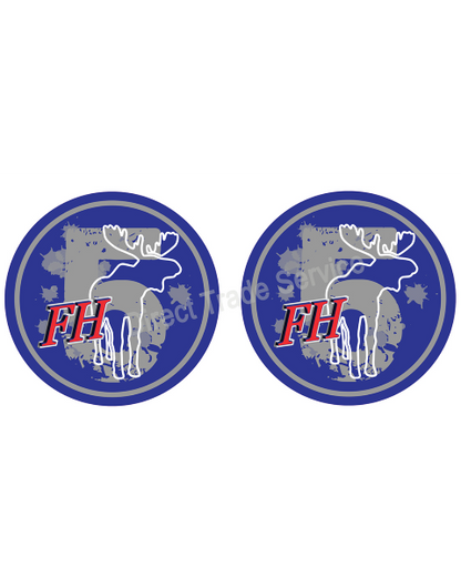 Door step sticker set FH5