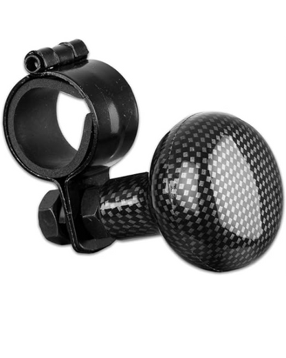 Wheel handle knob Carbon look