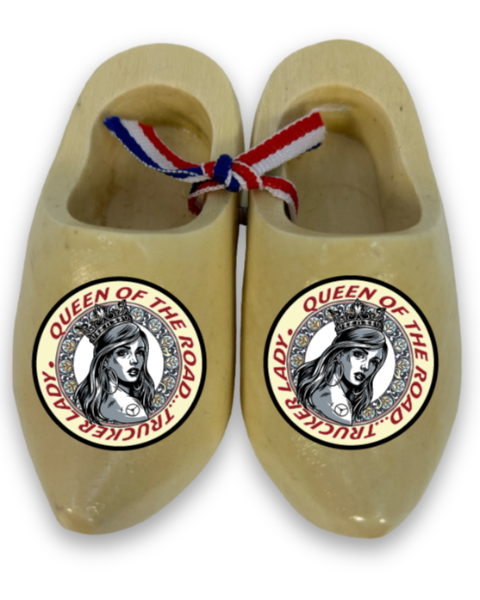 Mini Wooden Clogs - Queen Of The Road