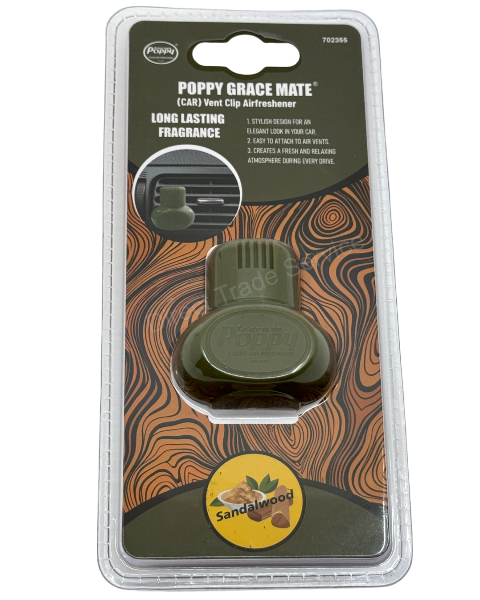 Poppy Grace Mate EVA Airfreshener Sandalwood