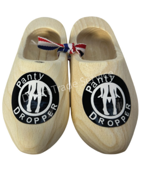 Mini Wooden Clogs Panty Dropper