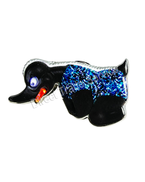 Pin Angry Duck Blue Pluche