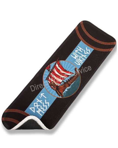 Dashboardmat Viking Ship black