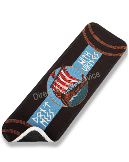 Dashboardmat Viking Ship black