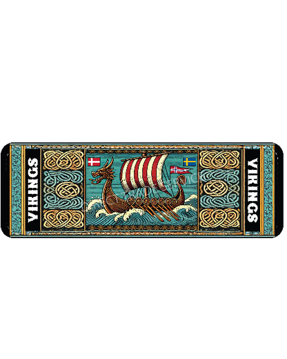 Dashboardmat Viking Ship ornament