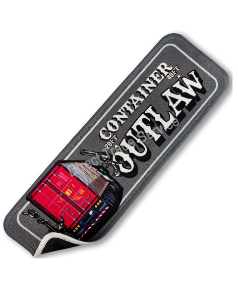 Dashboardmat Container Outlaw red