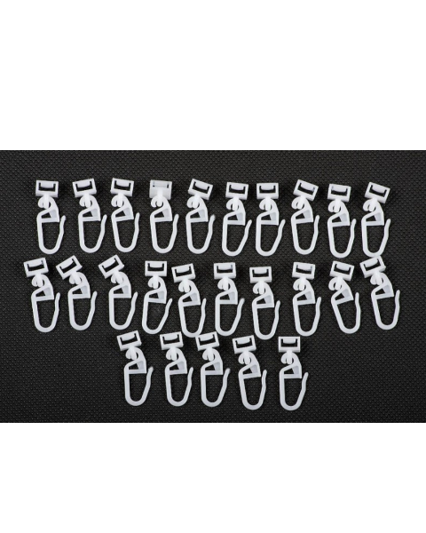 Runners with hooks for truck curtains (volvo-man-iveco)