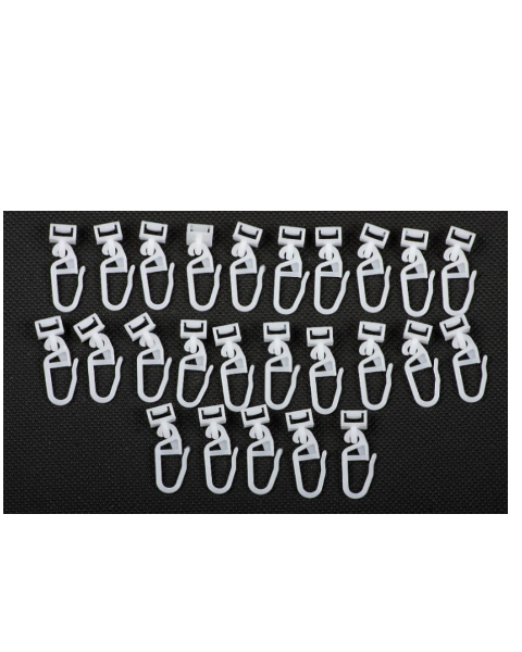 Runners with hooks for truck curtains (daf-mercedes)