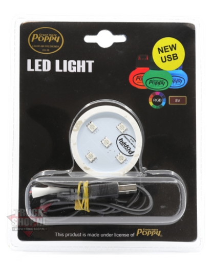 Poppy Grace Mate LED light RGB USB 5 VOLT