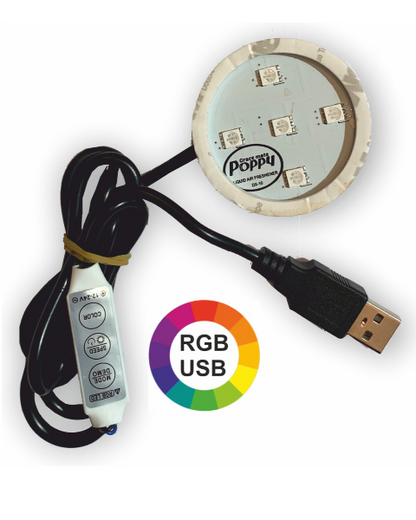 Poppy Grace Mate LED light RGB USB 5 VOLT