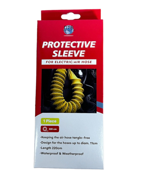 Air hose protective sleeve Yellow